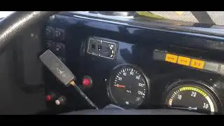 Печка на КАМАЗе, работает мимо зажигания