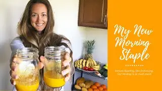 My New MORNING STAPLE! | Immune Boosting, Skin Brightening, Gut Healing