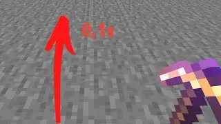 Fastest way to break golden pickaxe