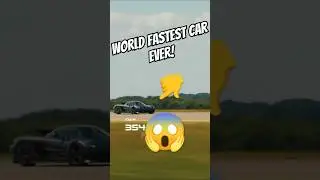World Most Fastest Car Ever!😱🚘