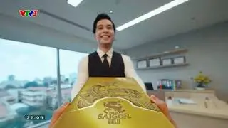 (G&TN) VTV3 - Quảng cáo bia Sài Gòn Gold dịp Tết - Quà tặng Vàng cho năm Rồng hoàng kim! (15s)