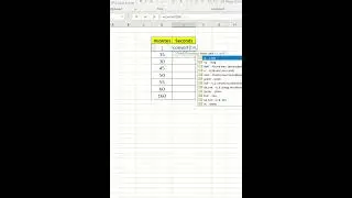 Excel tips & tricks #94|Excel MAGIC TRICK to convert minute into seconds | MUST WATCH