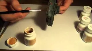 Покрытие танка пигментами!