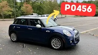 Mini Cooper: P0456 trouble code (minor EVAP leak)