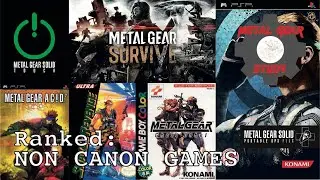 Ranking Non Canon Metal Gear Solid Games