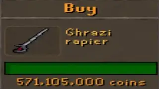Skulled Pking with the Ghrazi Rapier