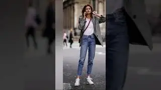 Mujeres de 40-50+ con Mon Jeans este 2024 #shorts  #fashion