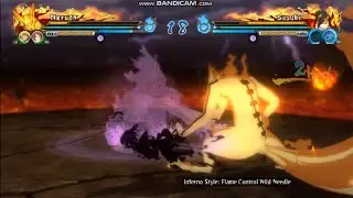 Naruto ultimate revolution gameplay bijju Naruto vs EMS Sasuke