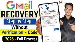 Gmail Account Recovery without verification code | How to recover gmail account 2026