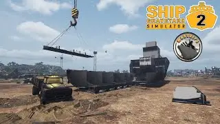 Trying To Bring Down Ship Without Collapse ~ Ship Graveyard Simulator 2
