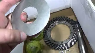 UAZ Spicer axle repair. Final drive adjustment.