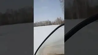 Мартовский выезд на снегоходе тайга