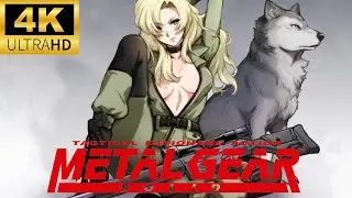 #5# METAL GEAR SOLID(PS5, 4K) - SNIPER WOLF PRIMEIRO ENCONTRO