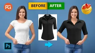 How to change clothes in photoshop || Change clothes
