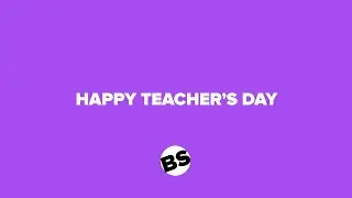Teachers Day 2020 | #RespectYourTeacher