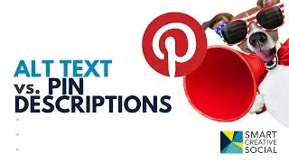 How to add a PIN description to blog images  + WHY using ALT TEXT for Pinterest Descriptions is bad!