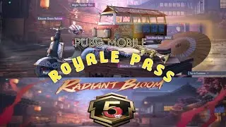 RADIANT BLOOM Royale Pass Rewards | Pubg Mobile