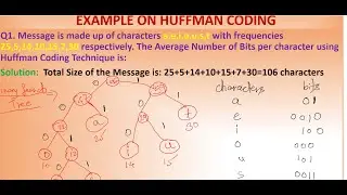 Huffman Coding in detail with an Example | Greedy Technique | Data Structures