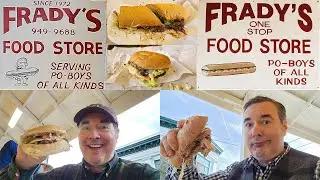 Travel Search for Best Burger & Po’boy: New Orleans Travel Vlog at Frady’s One Stop Food Store