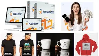 Kustomizee review & Kustomizee Demo World's First AI Print On Demand Ecom Store