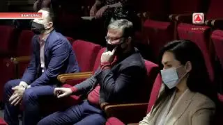 Очередь на прививку от ковида в Лангепасе 2021-02-18