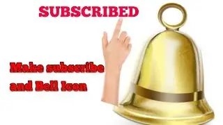 How to make a Subscribe and bell icon tutorial | kine master