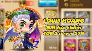 [Gunny mobi] Louis Hoàng Top 2 server 579 - 5 triệu lực chiến -  tìm chủ mới - 36M