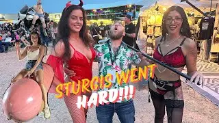 Sturgis goes crazy pt.4 Main Street, Deadwood, content creator meetup at the Buffalo Chip