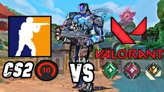 How far will a CS2 Faceit Level 10 get in Valorant Competitive?