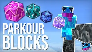 Minecraft: Parkour Blocks in only one command! (Wallrunning, Double Jumps, Air Lifts)
