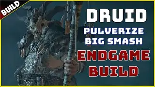 STRONGEST Werebear Diablo 4 Pulverize Druid - ENDGAME + Leveling