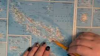ASMR ~ Capital Territory, Solomon Islands (Honiara) History & Geography ~ Soft Spoken Map Tracing