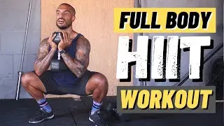 15 Minute Dumbbell Only Full Body Home Workout (Intense EMOM!)