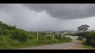 tempo de chuva no exu olha como é lindo o cenário | meu sertão nordestino.