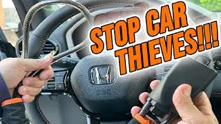 What's the Best Steering Wheel Lock Available!? 1 Year Review!! #antitheft