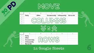 How to Move Rows to Columns in Google Sheets