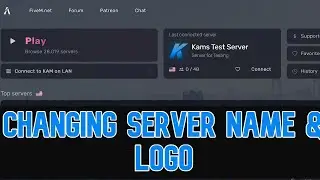 Changing Server Name and Logo | FiveM Tutorial 2023