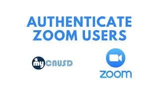 Authenticate ZOOM users