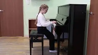 В. Моцарт Минуэт, А. Курченко "Танец заводных игрушек"; Максимова Василиса, 9 лет