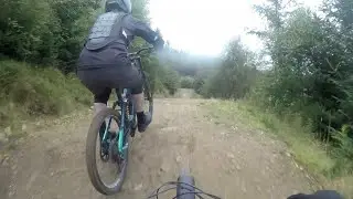 Wales Bike Park Terry's Belly blue trail with a red thrown in 😎🤘