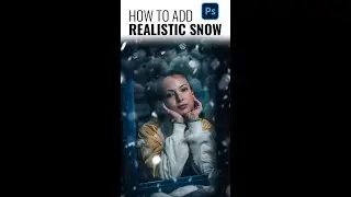 How to Add Realistic Snow Effect in ADOBE PHOTOSHOP