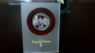 #silvercoin #silver #niue 1$ 2012. NIUE. MAGICAL FLOWERS. IRIS SIBERICA. AG 925/28.28