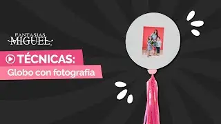 Globo con fotografía adentro