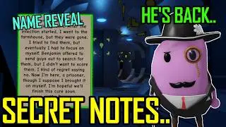 ALL SECRET NOTES EXPLAINED... (Roblox Piggy)