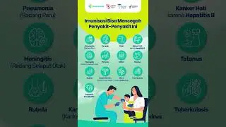 Imunisasi bisa mencegah penyakit-penyakit ini #AyoSehat #ImunisasiLengkap