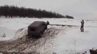 Покатушка в Новобахмутовке (нива, гелик, паджеро, джимни)