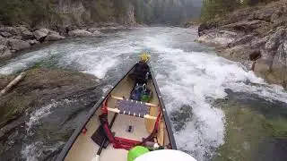 Shuswap River Solo Canoeing