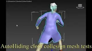Auto Hiding overlaping polygons (collisiion geo) -Maxscript