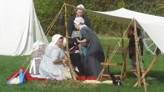 re-enactment of the British American #War of 1812 #canadatravel #history