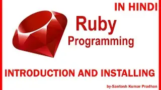 RUBY Language introduction and installing in HINDI | 